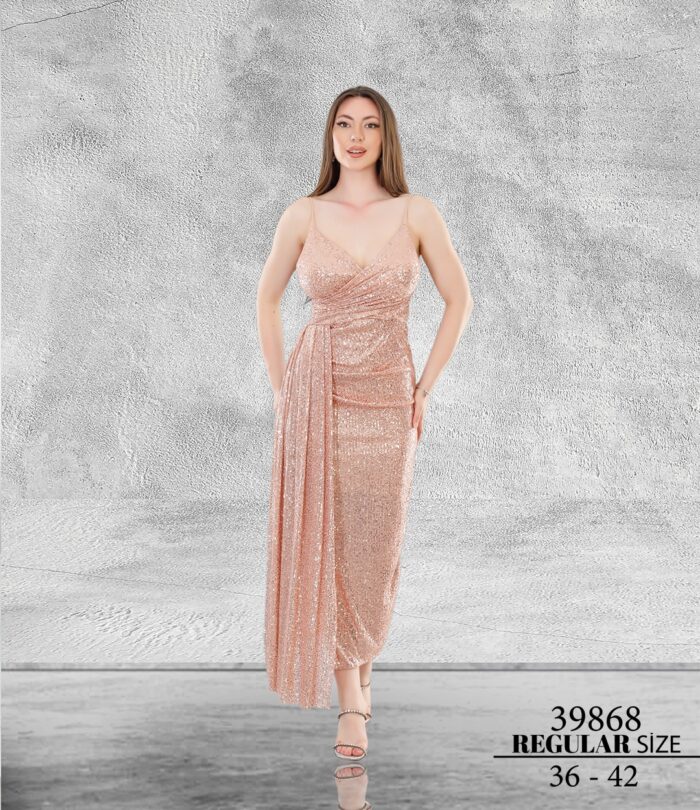 Pudra Normal Maxi Askılı Pul Payet 39868